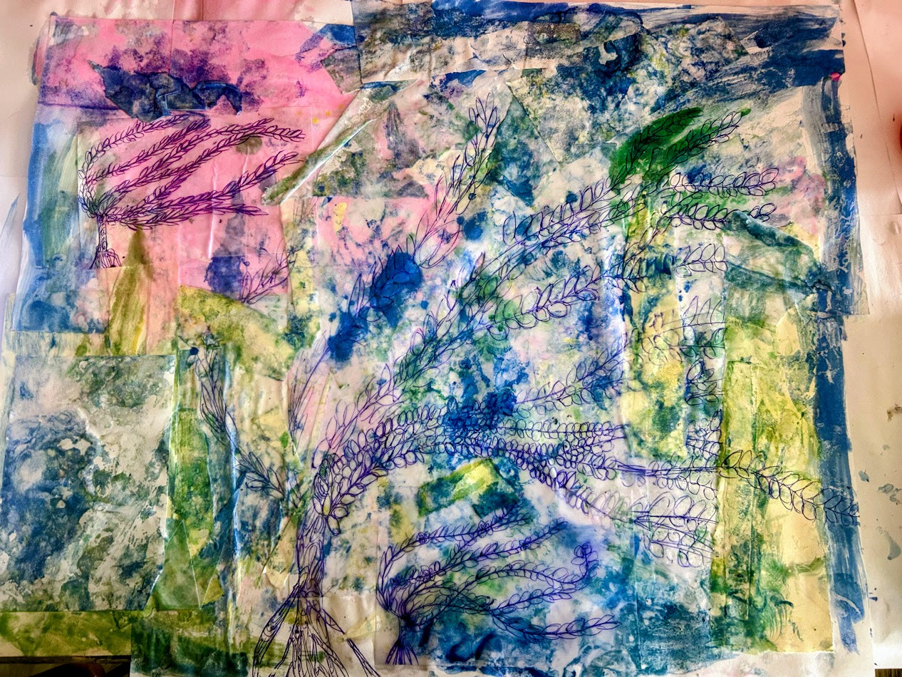 Painting “Maritime Forest in a Storm”