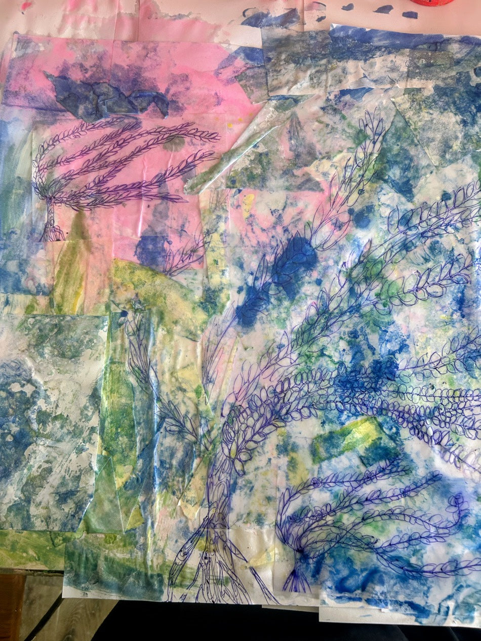 Painting “Maritime Forest in a Storm”