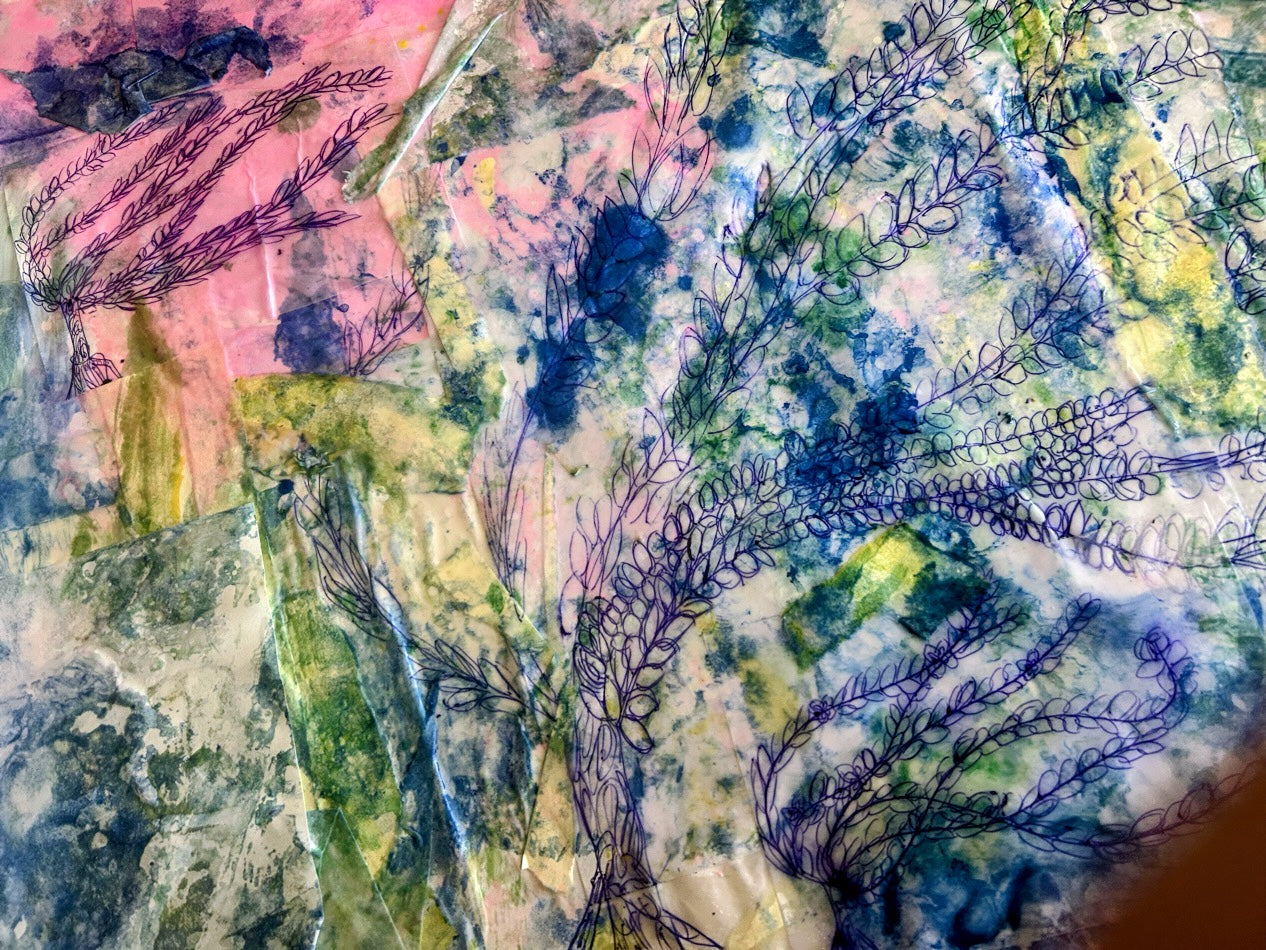 Painting “Maritime Forest in a Storm”